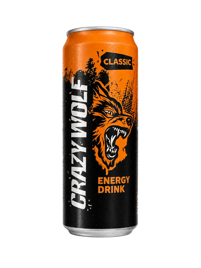 Crazy Wolf Energy Classic 20x330ML