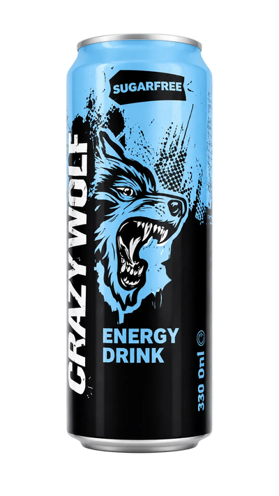 Crazy Wolf Sugar-Free 330MLx20